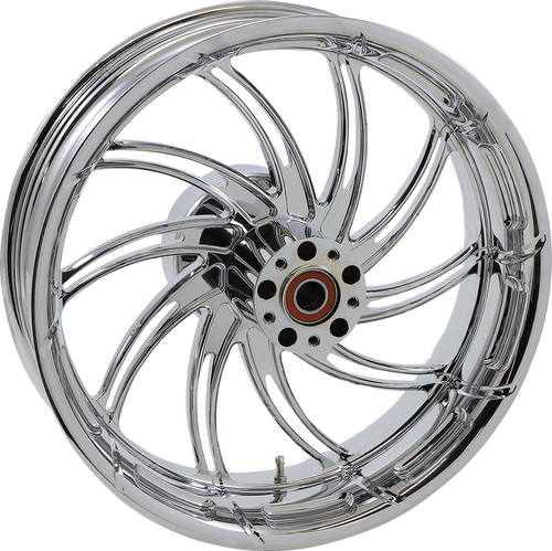 Wheel - Supra - Rear - Single Disc/without ABS - Chrome - 18x5.5 - 09+ FL - Lutzka's Garage