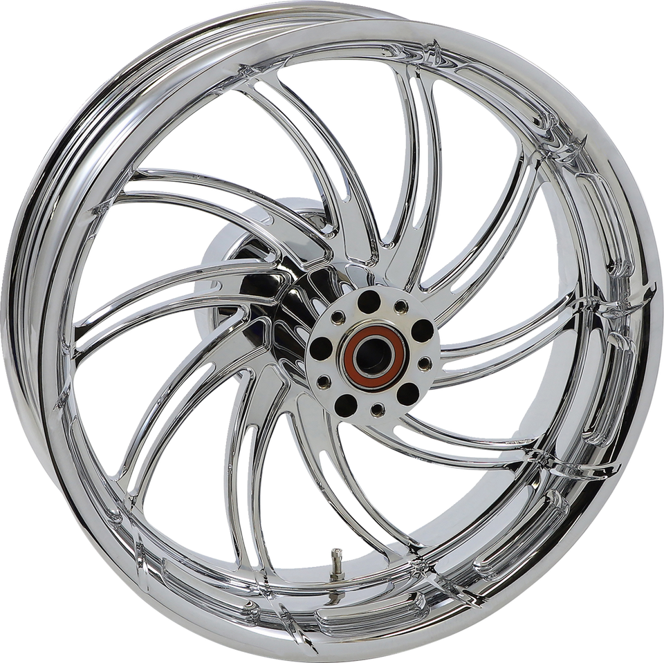 Wheel - Supra - Rear - Single Disc/without ABS - Chrome - 18x5.5 - 09+ FL - Lutzka's Garage