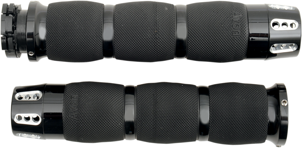 Grips - Gatlin - Air Cushioned - Black - Lutzka's Garage