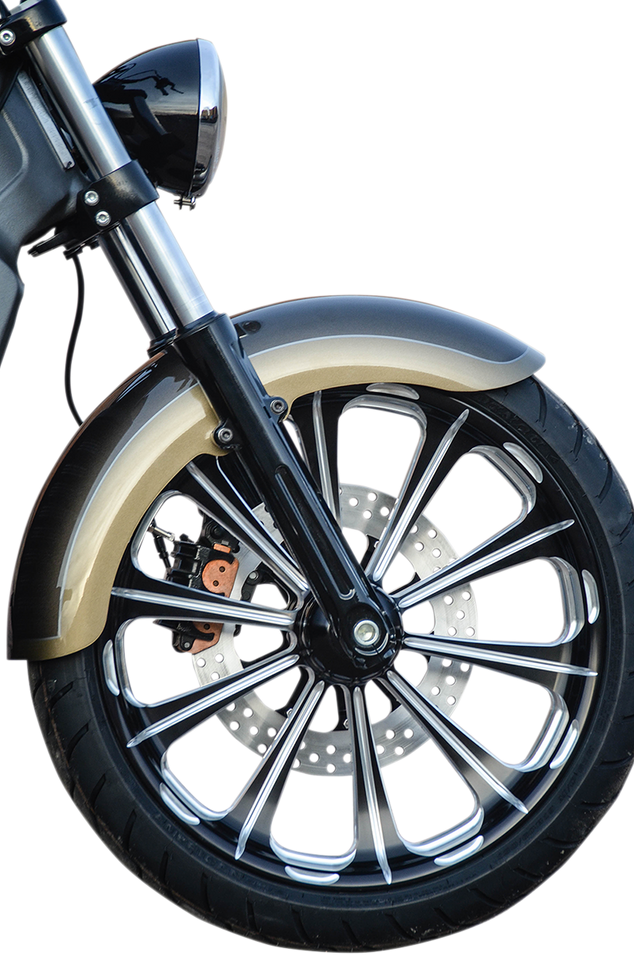 Outrider Front Fender - Steel - 16"-19" - Indian Scout - Lutzka's Garage