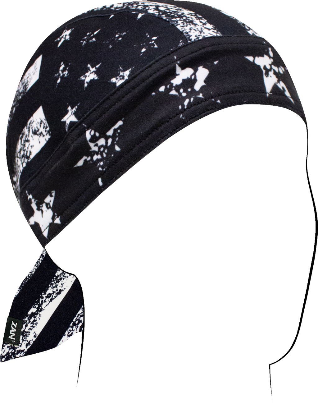 Flydanna Sportflex - Distressed Flag - Black/White - Lutzka's Garage
