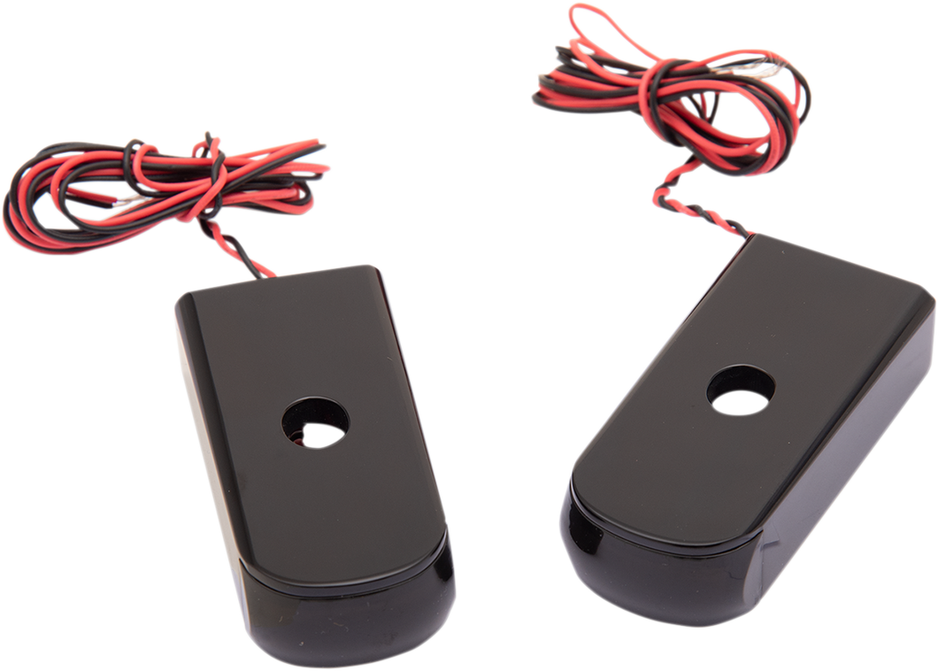 LED Strut Light - Smoke/Red Black 18ST