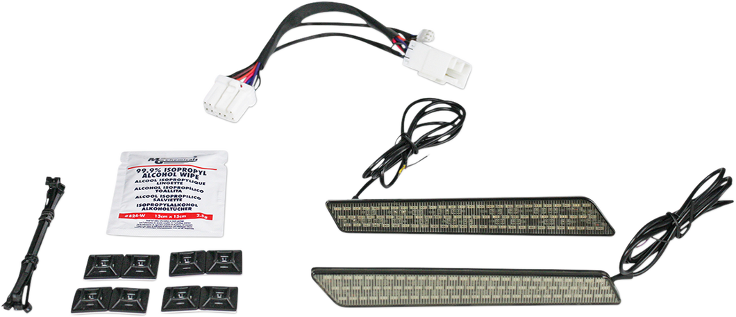 Saddlebag Latch Lights - 97-13 - Smoke