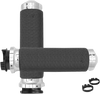 Grips - Memory Foam - Medium - Metric - Chrome - Lutzka's Garage