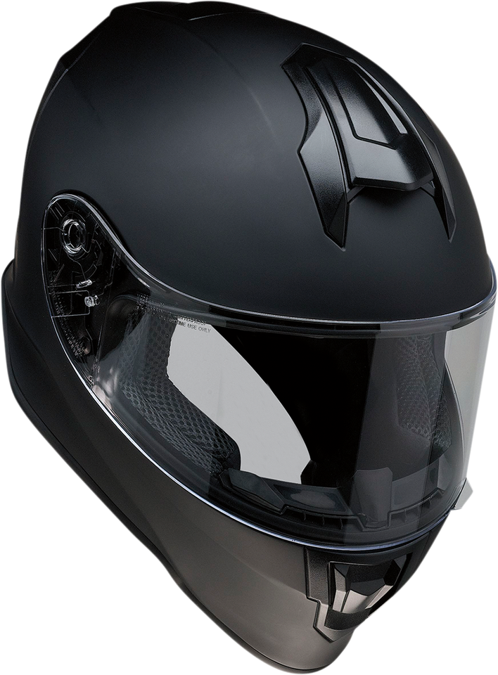 Youth Warrant Helmet - Flat Black - Small - Lutzka's Garage