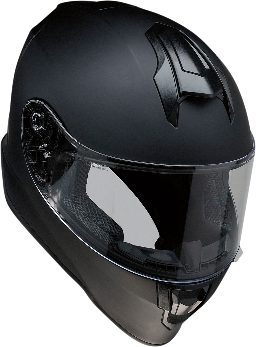 Youth Warrant Helmet - Flat Black - Small - Lutzka's Garage