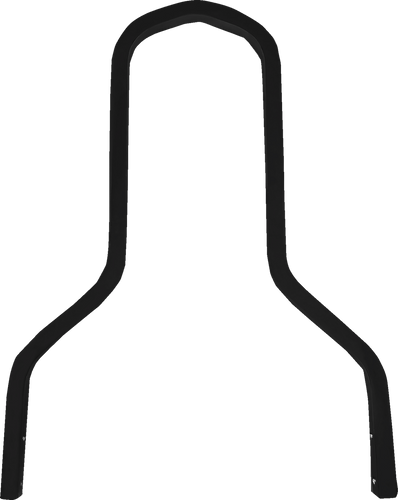 Square Sissy Bar - Short - Black - 11