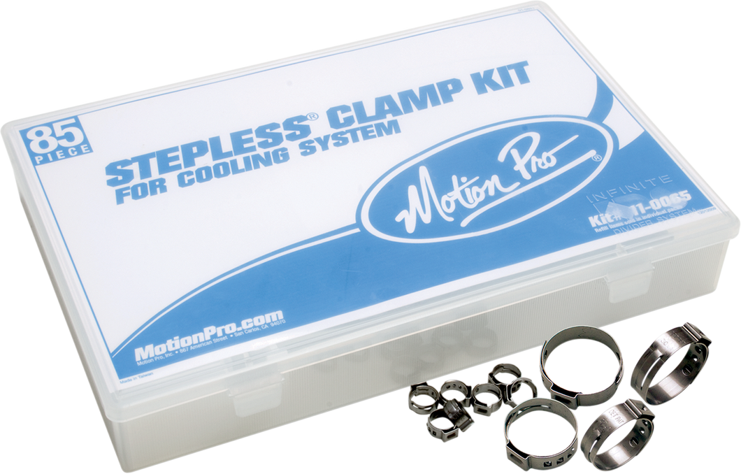 Cooling System Clamp Kit - 85-Pieces