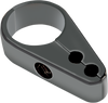 Cable Clamp - Dual Throttle - Die-Cast - 1" Frame - Black - Lutzka's Garage