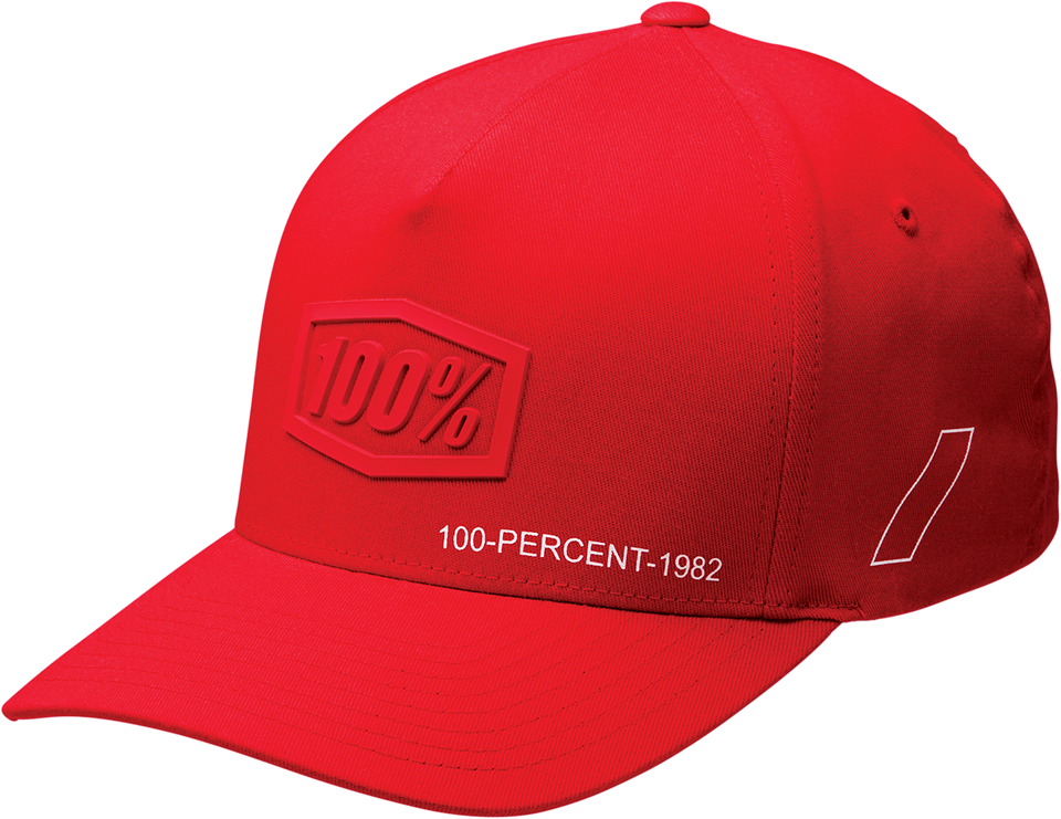 Shadow Flexfit® Hat - Red - Small/Medium - Lutzka's Garage