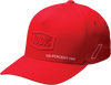 Shadow Flexfit® Hat - Red - Small/Medium - Lutzka's Garage
