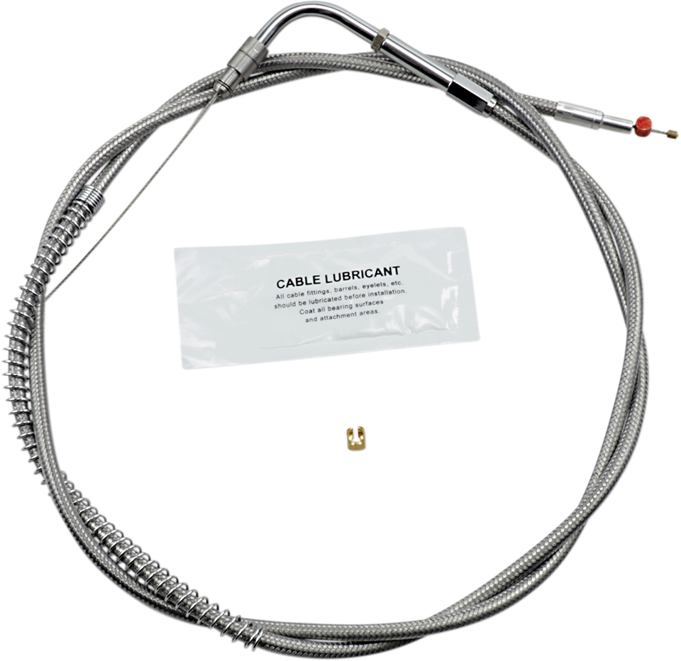 Throttle Cable - +8" - Stainless Steel - Lutzka's Garage