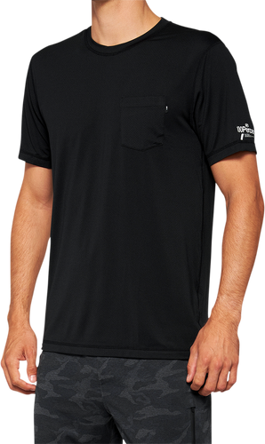 Mission Athletic T-Shirt - Black - Small - Lutzka's Garage