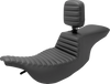 Tour Step Up Seat - Rider Backrest - Tuck-n-Roll - FL 97-07