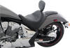 Wide Touring Seat - Drivers Backrest - Fury