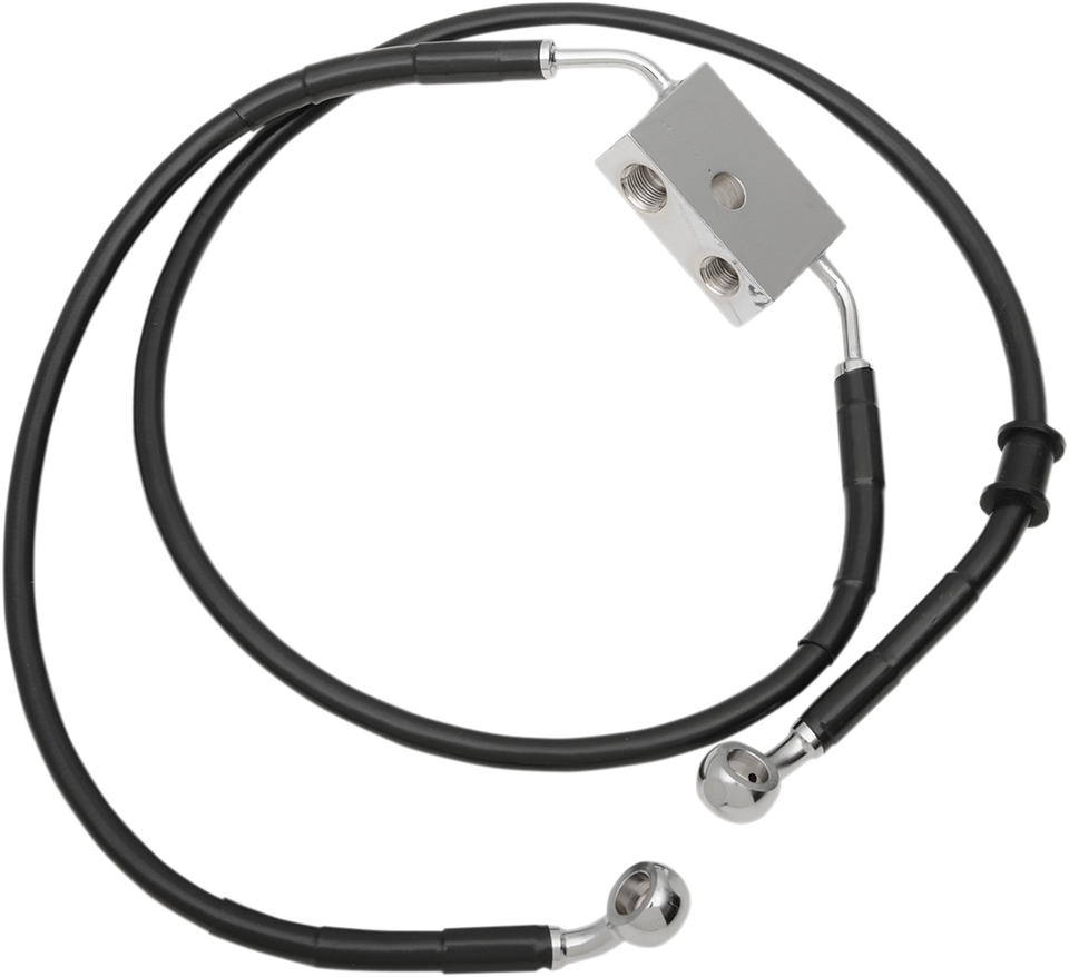 Brake Line - Front - +10" - Black - XL - Lutzka's Garage
