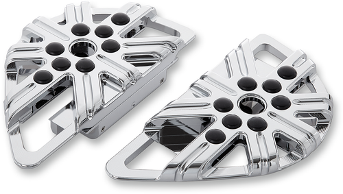 Passenger Boards - 10 Gauge - Chrome - Lutzka's Garage