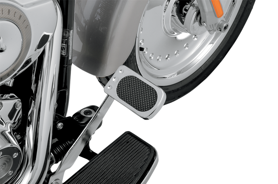 Chrome Brake Pedal Pad - 83-18 FL