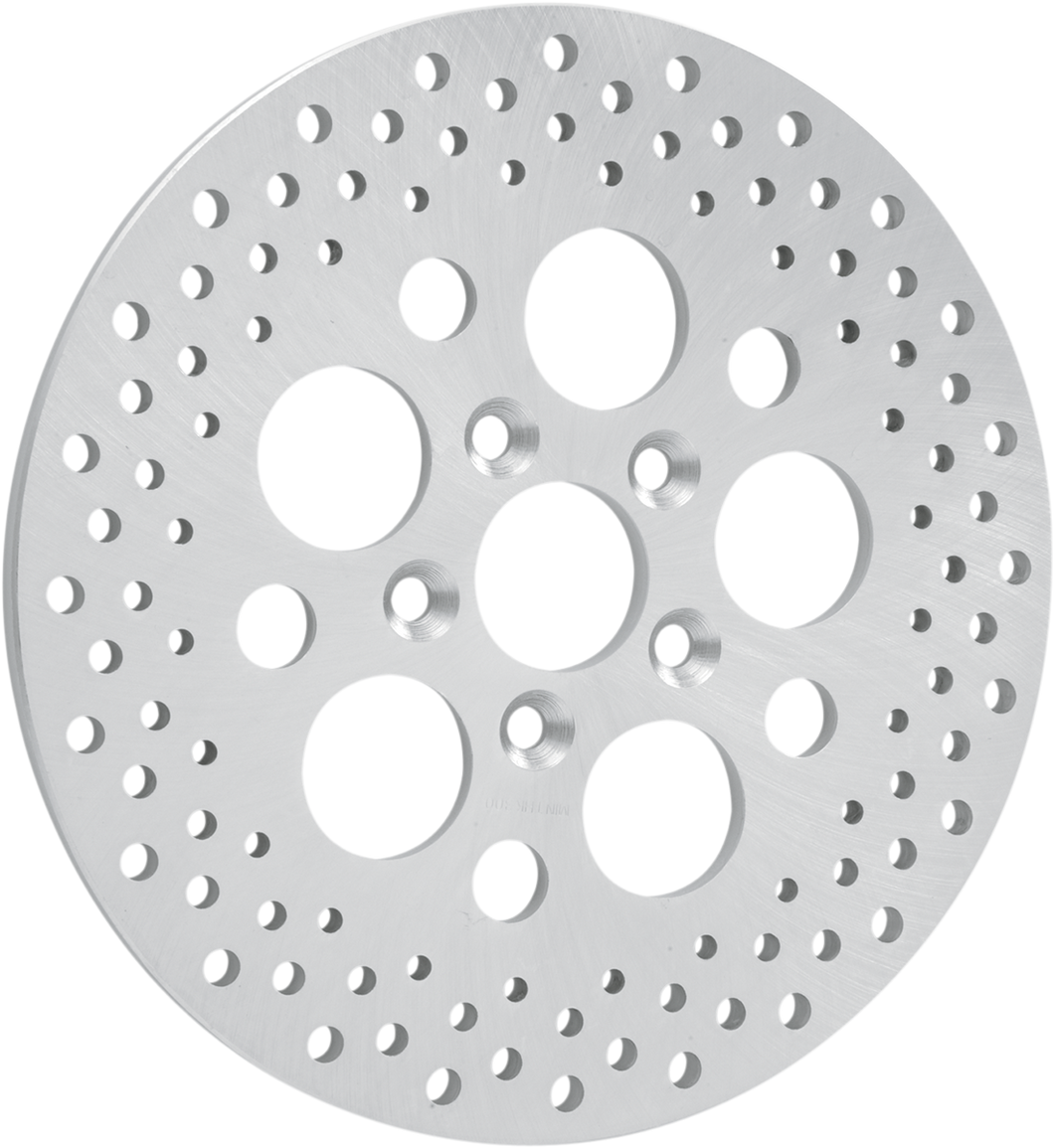 Drilled Brake Rotor - Rear - 11.875