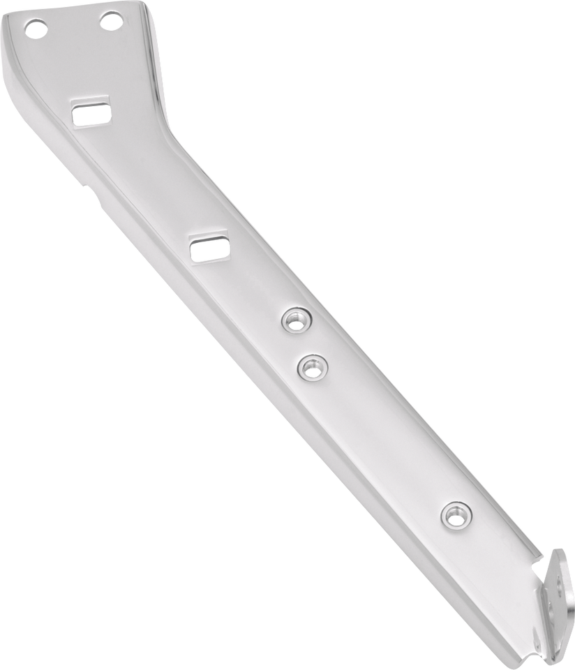 Left Saddlebag Rail Support  Bracket - Chrome - Lutzka's Garage