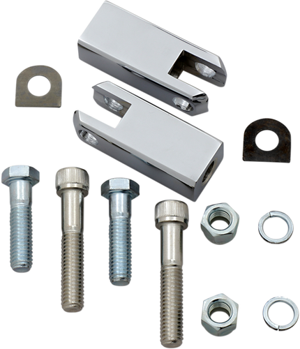 Passenger Peg Mount - Chrome - XL 83-03 - Lutzka's Garage