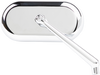 Oval Mirror - Chrome - Right - Lutzka's Garage