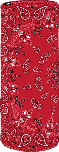 Motley Tube SportFlex - Red Paisley - Lutzka's Garage