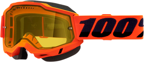Accuri 2 Snow Goggles - Neon Orange - Yellow - Lutzka's Garage