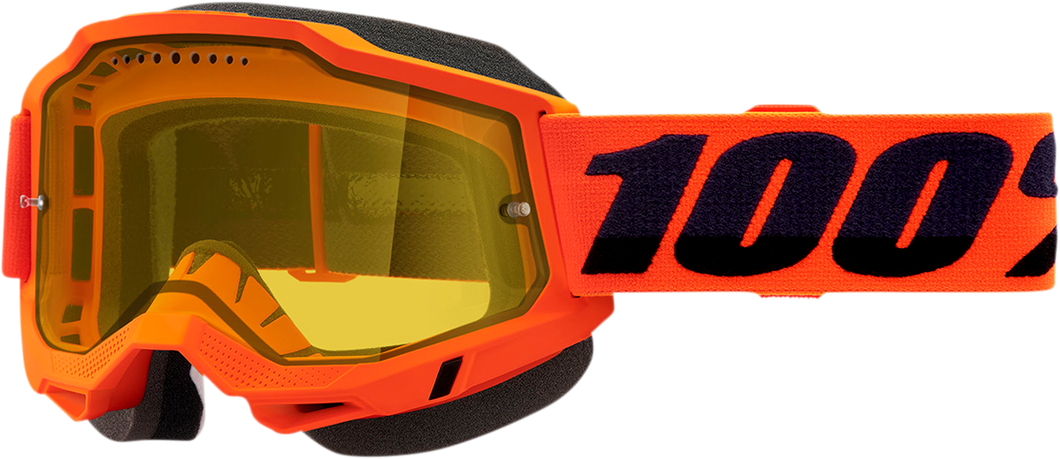 Accuri 2 Snow Goggles - Neon Orange - Yellow - Lutzka's Garage