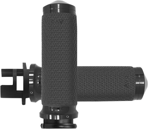 Grips - Memory Foam - Medium - Indian - Black - Lutzka's Garage