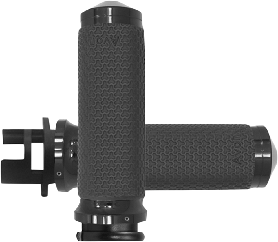 Grips - Memory Foam - Medium - Indian - Black - Lutzka's Garage