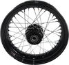 Wheel - Laced - 40 Spoke - Rear - Black - 17x4.5 - 08-17 FXD - Lutzka's Garage