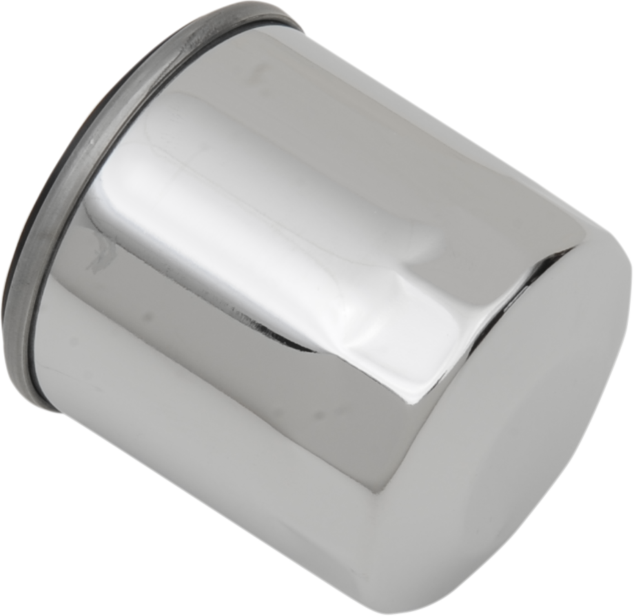 Oil Filter - Chrome - Indian - Lutzka's Garage