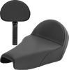 Solo Seat - Plain w/ Backrest - XL 04-22