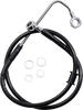 Brake Line - FLSTN 15-17 - Black - Lutzka's Garage