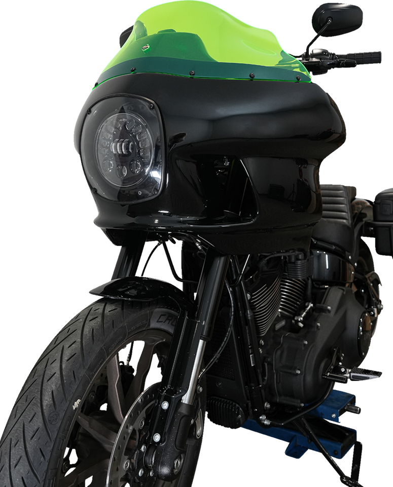 Kolor Flare Windshield - 9" - Green Ice - FXRP