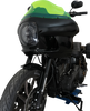 Kolor Flare Windshield - 9" - Green Ice - FXRP