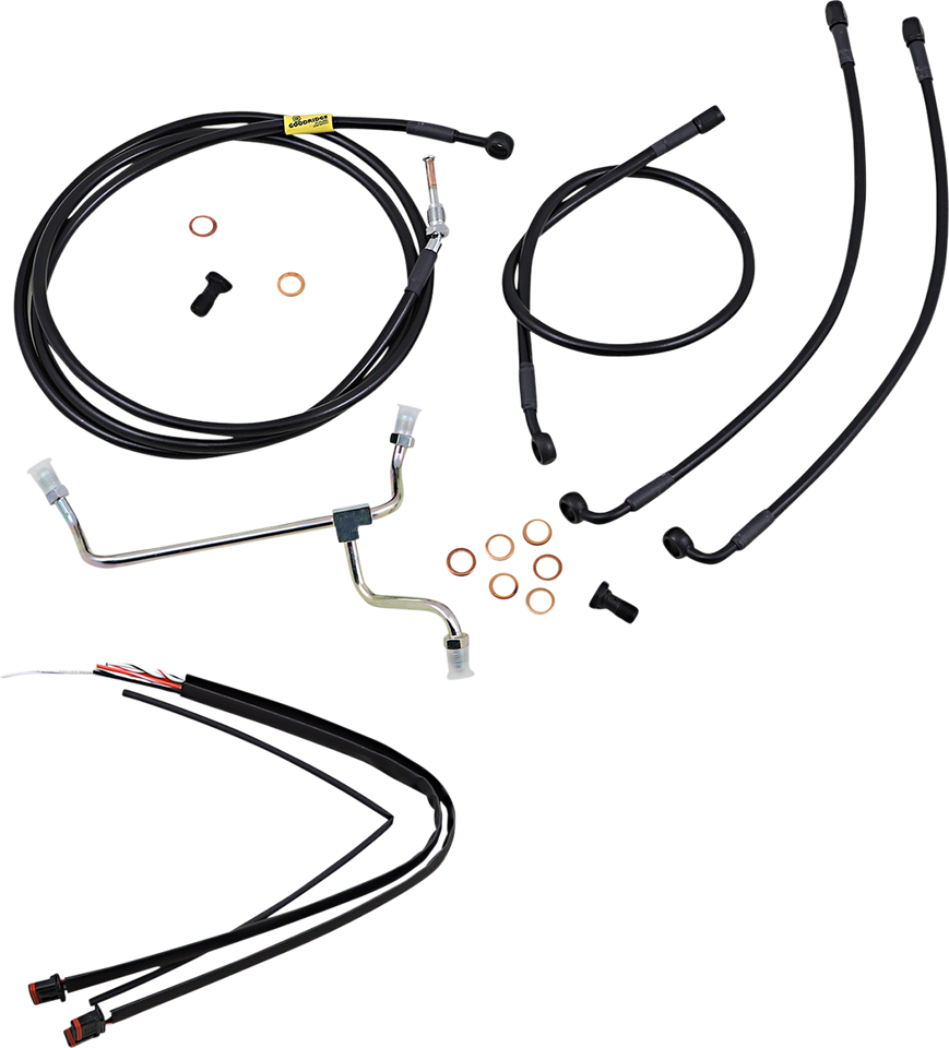 Control Kit - 13" Ape Hanger Handlebars