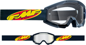 Youth PowerCore Goggles - Core - Black - Clear - Lutzka's Garage