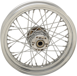 Wheel - Laced - 40 Spoke - Rear - Chrome - 16x3 - 14+ XL - Lutzka's Garage