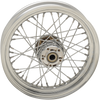 Wheel - Laced - 40 Spoke - Rear - Chrome - 16x3 - 08+ XL - Lutzka's Garage