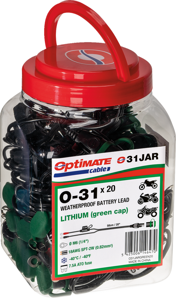 Charging Cable - OptiMate - O-31 - 20 Pack