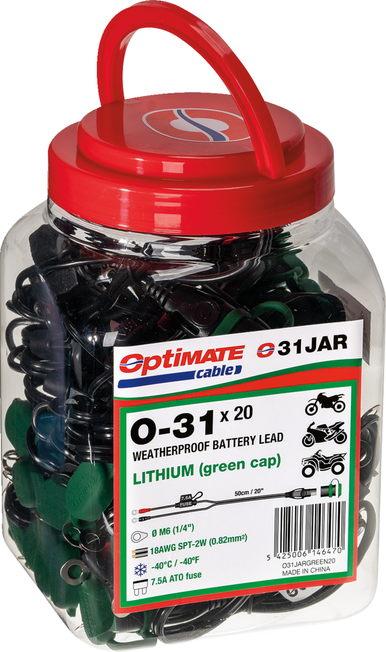 Charging Cable - OptiMate - O-31 - 20 Pack