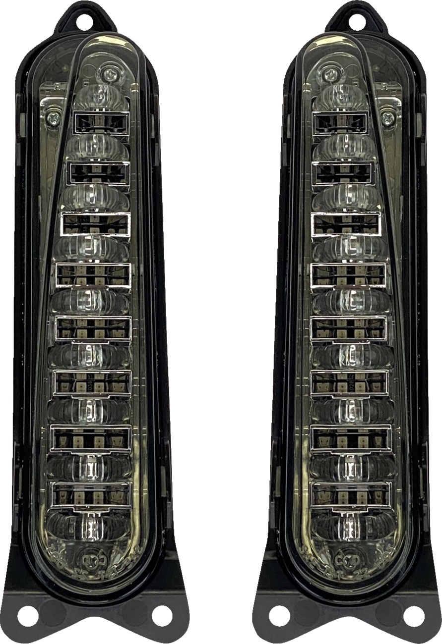 LED Taillight - Run/Brake/Turn - Smoke