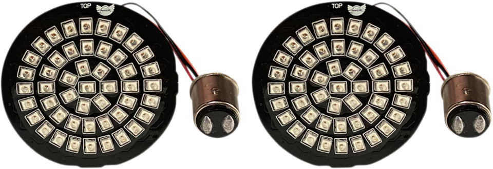 LED Rear Turn Signal Insert - Red - 1157 - Lutzka's Garage