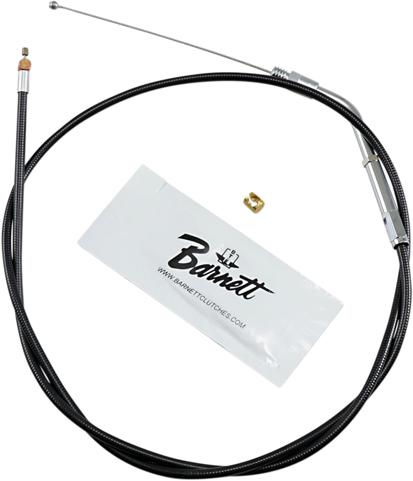 Throttle Cable - +6" - Black - Lutzka's Garage