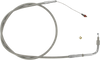 Throttle Cable - +3" - Stainless Steel - Lutzka's Garage