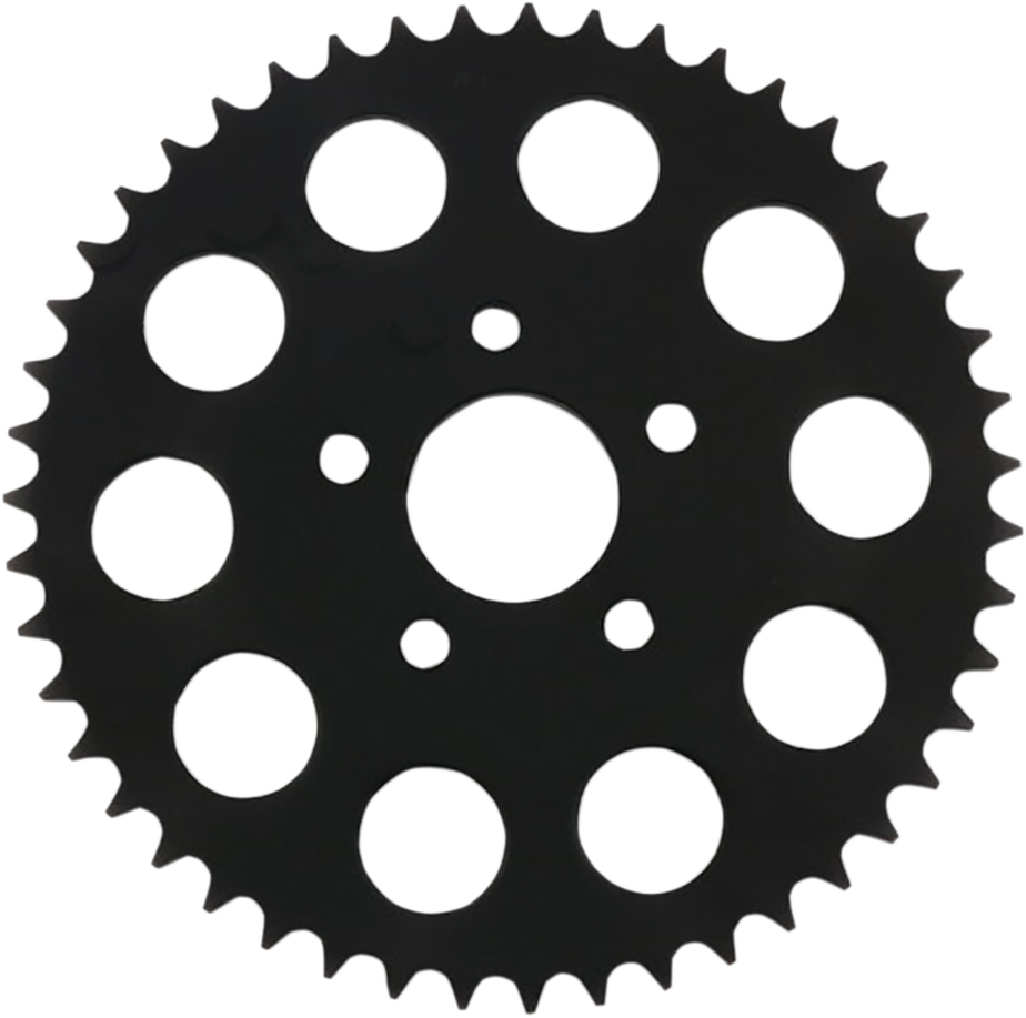 Rear Sprocket - Black - Flat - 49 Tooth - Lutzka's Garage