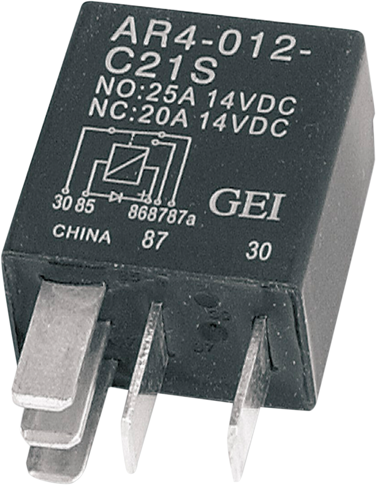 Micro Relay with Diode - Harley Davidson