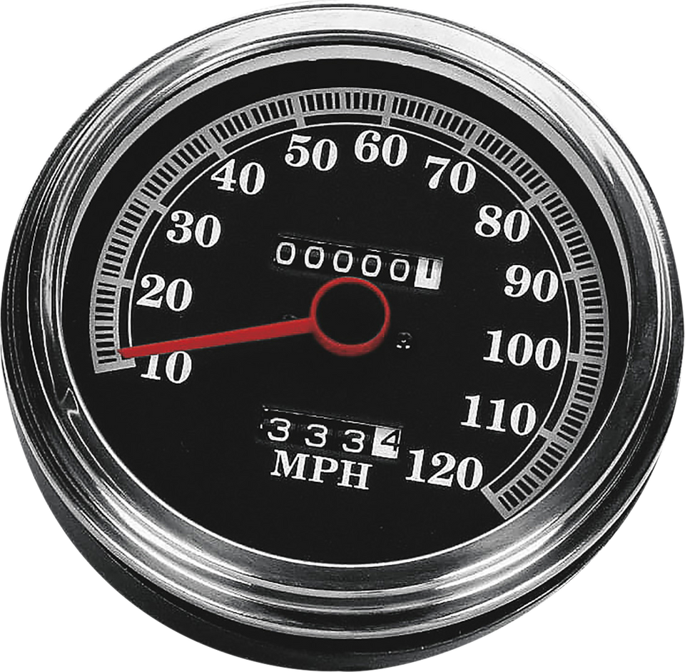 5" MPH FL-Style 2:1 Speedometer - 89-95 Black Face